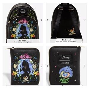 Loungefly Disney Alice In Wonderland Cameo Set